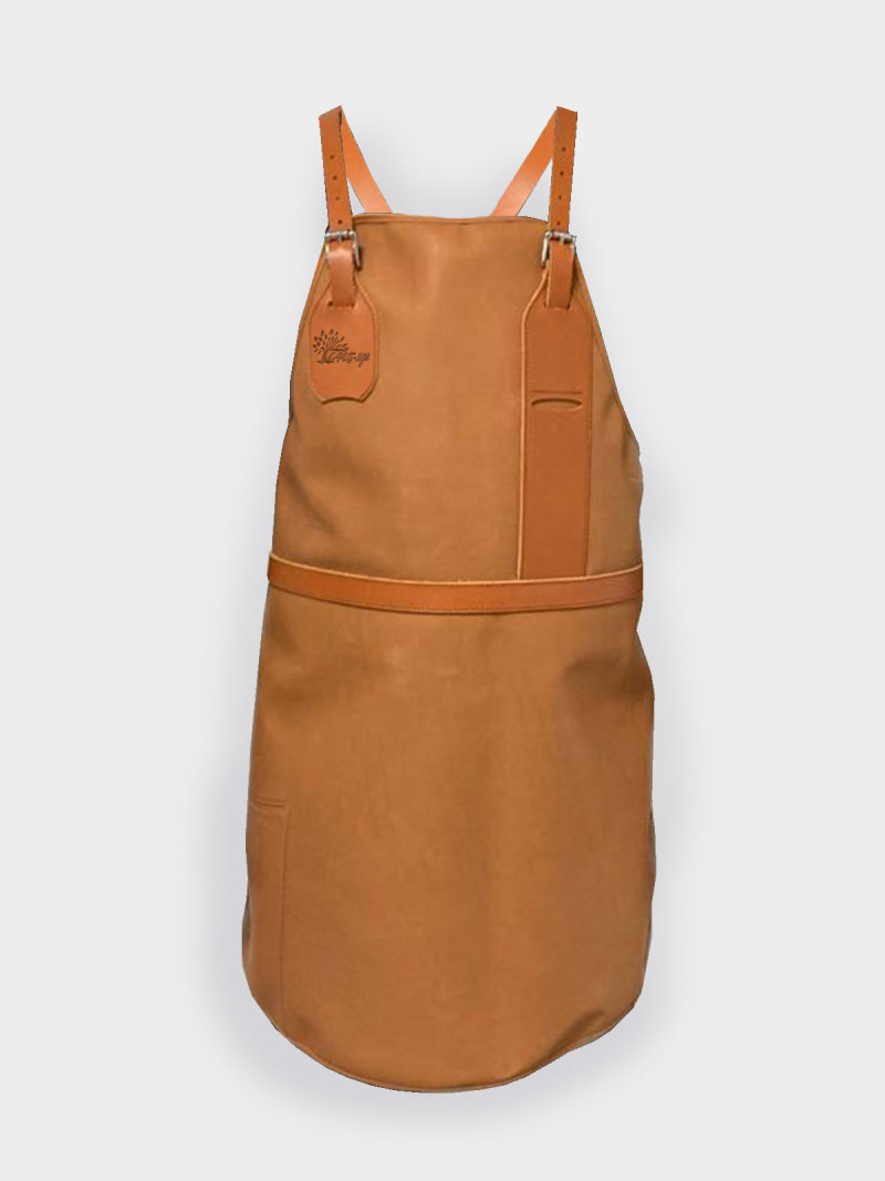 Tablier en cuir