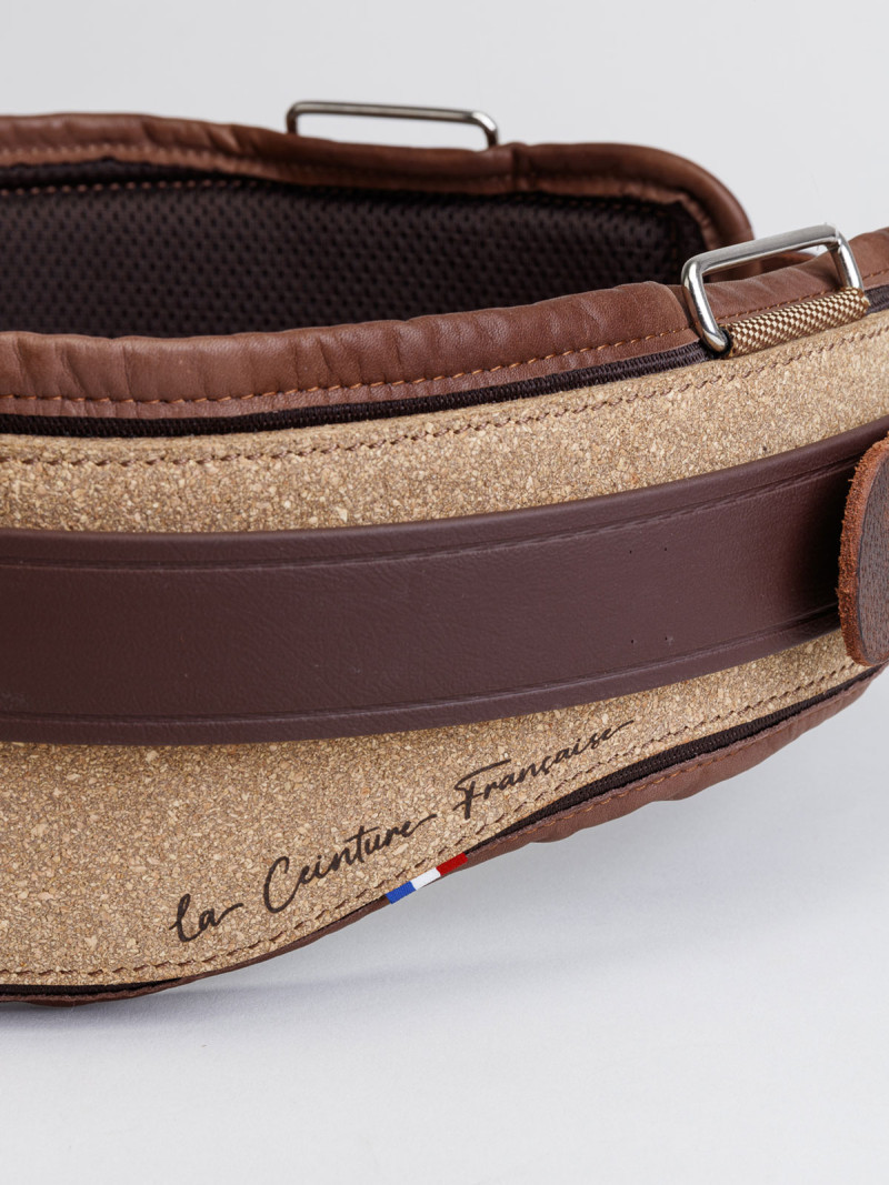 Ceinture porte outils en cuir