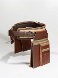 Ceinture porte outils en cuir