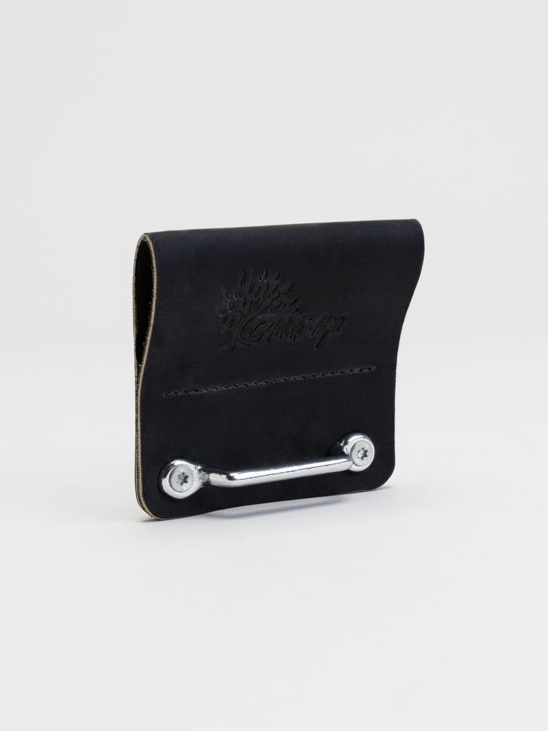 Porte outils portatif en métal & cuir